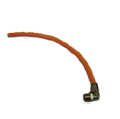 Compressor tube with connector